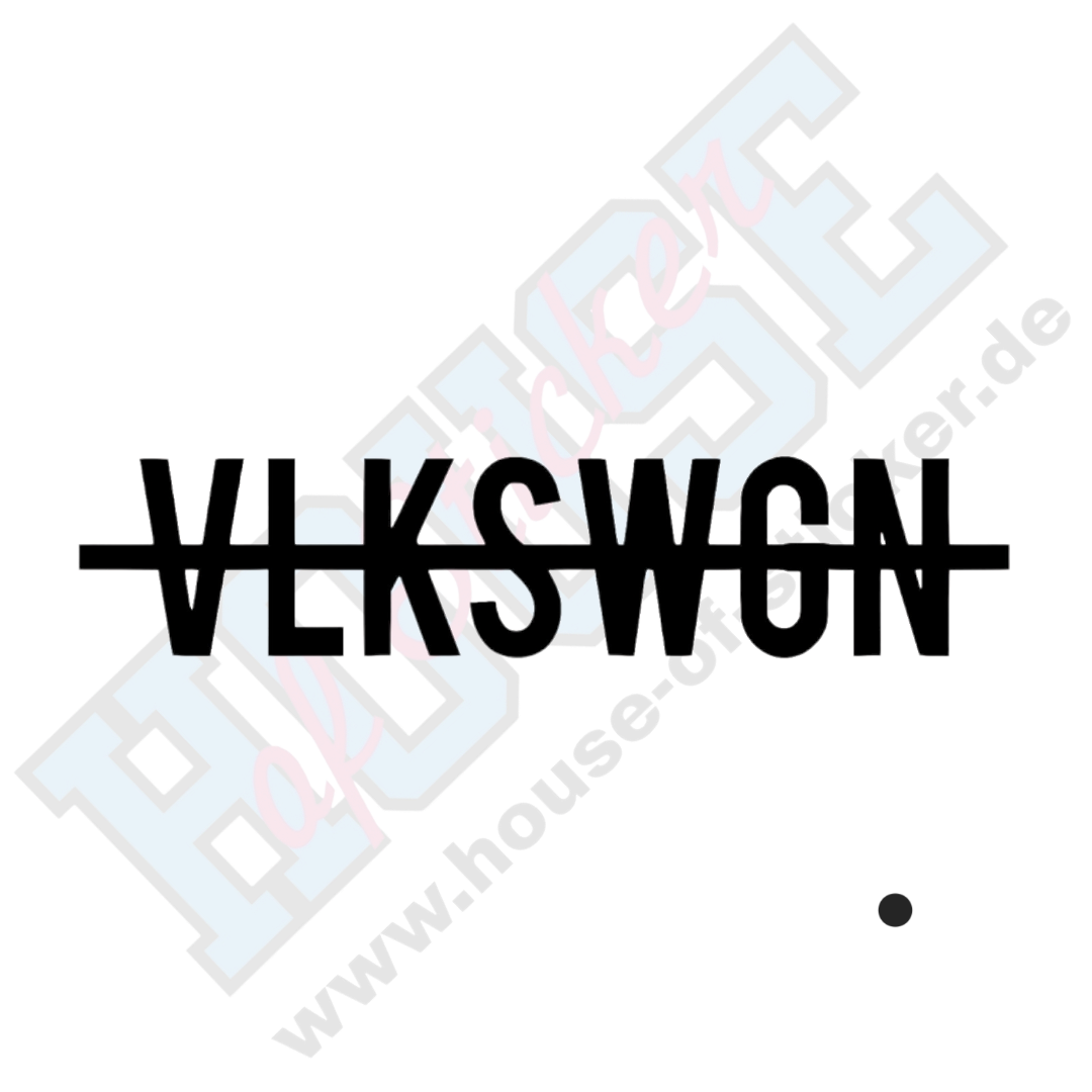 VLKSWGN durchgestrichen