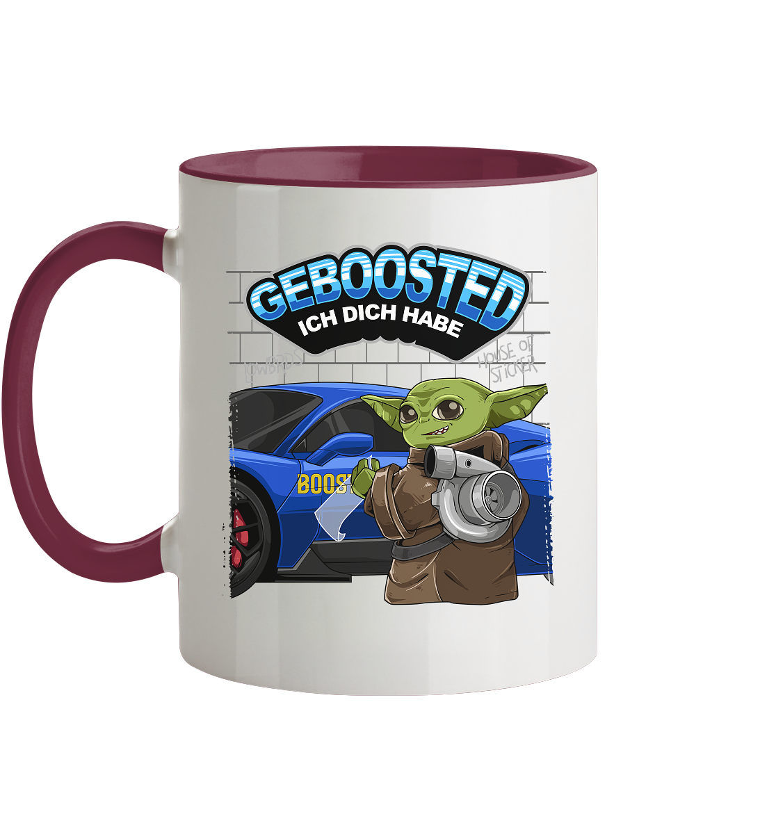 Boost Area - Tasse zweifarbig