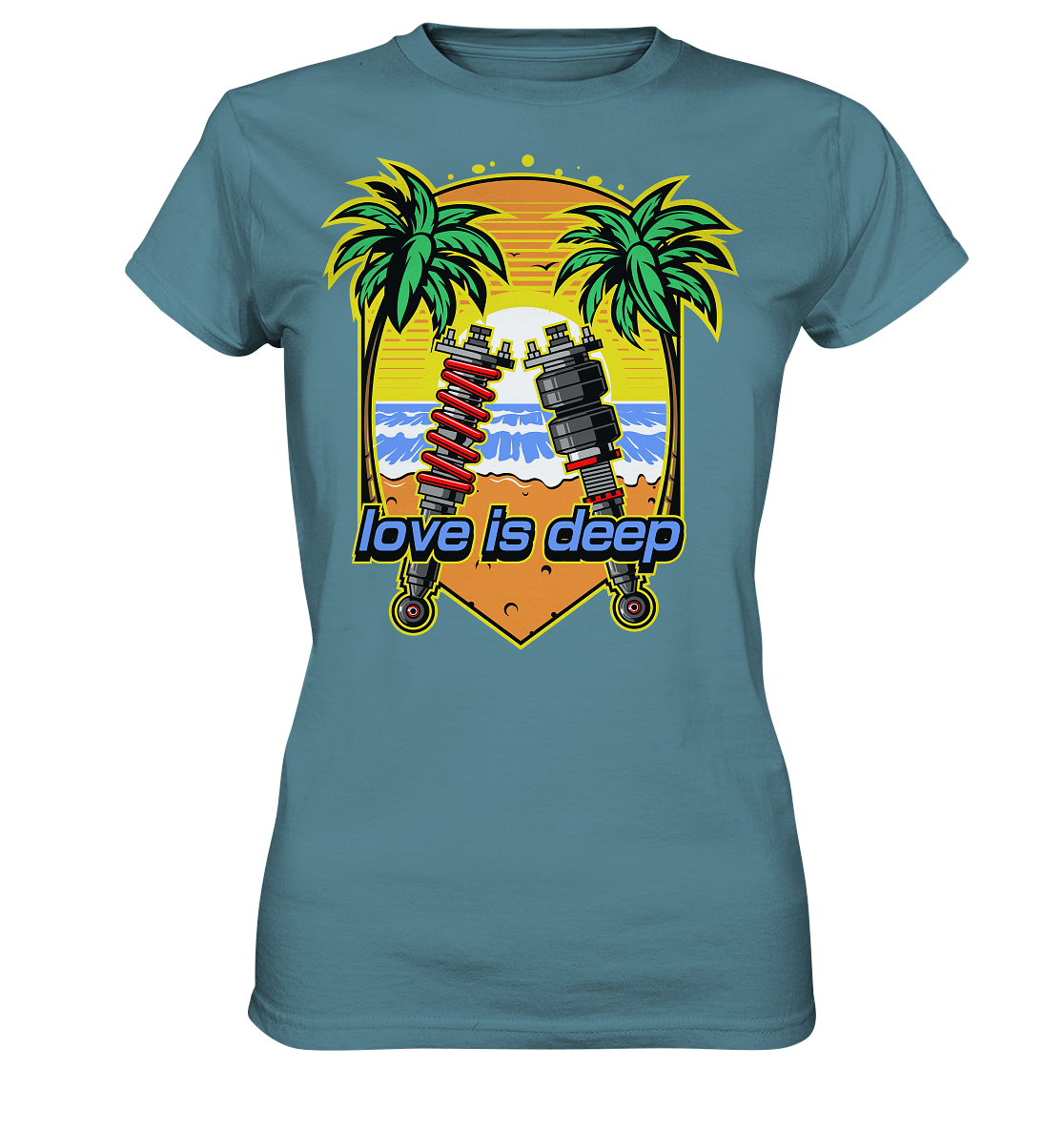 Love is Deep - Ladies Premium Shirt
