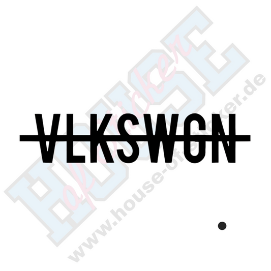 VLKSWGN durchgestrichen