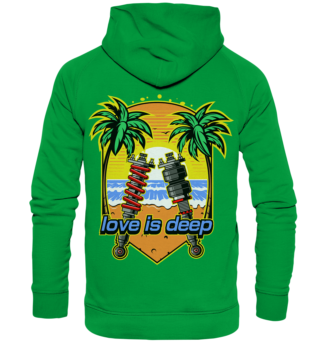 Love is Deep - Basic Unisex Hoodie