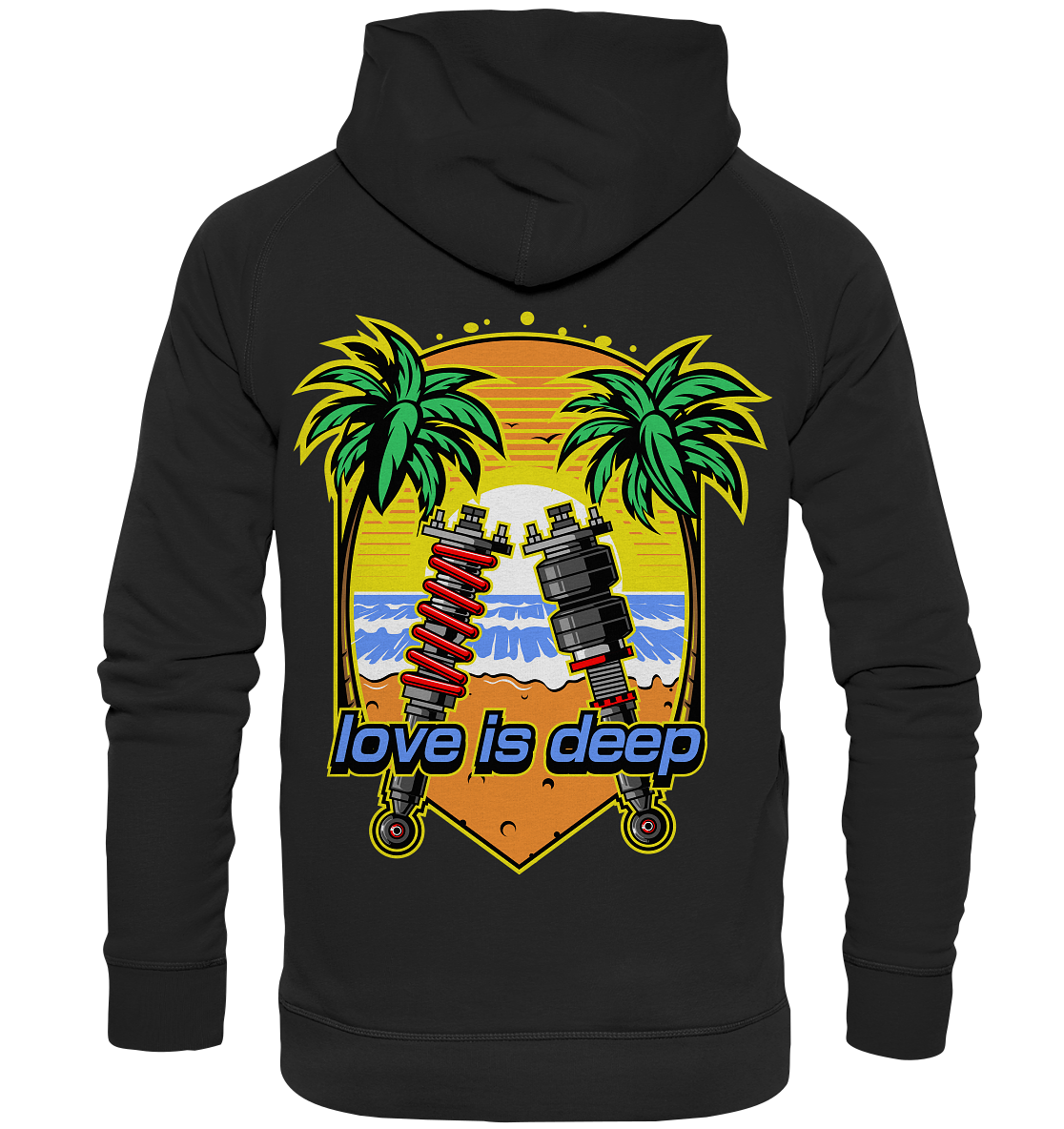 Love is Deep - Basic Unisex Hoodie