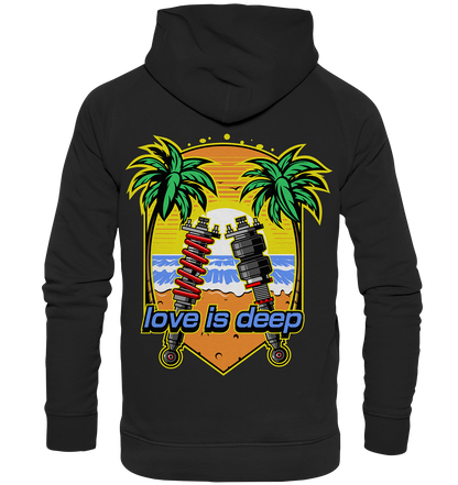 Love is Deep - Basic Unisex Hoodie