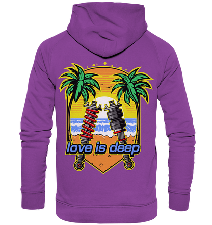 Love is Deep - Basic Unisex Hoodie
