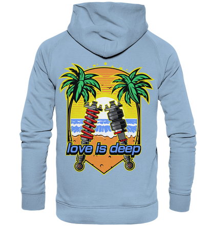 Love is Deep - Basic Unisex Hoodie