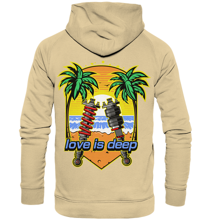 Love is Deep - Basic Unisex Hoodie