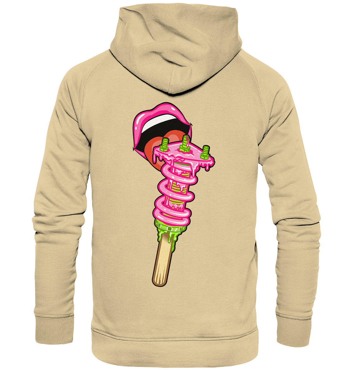 Ice Cream Static - Basic Unisex Hoodie