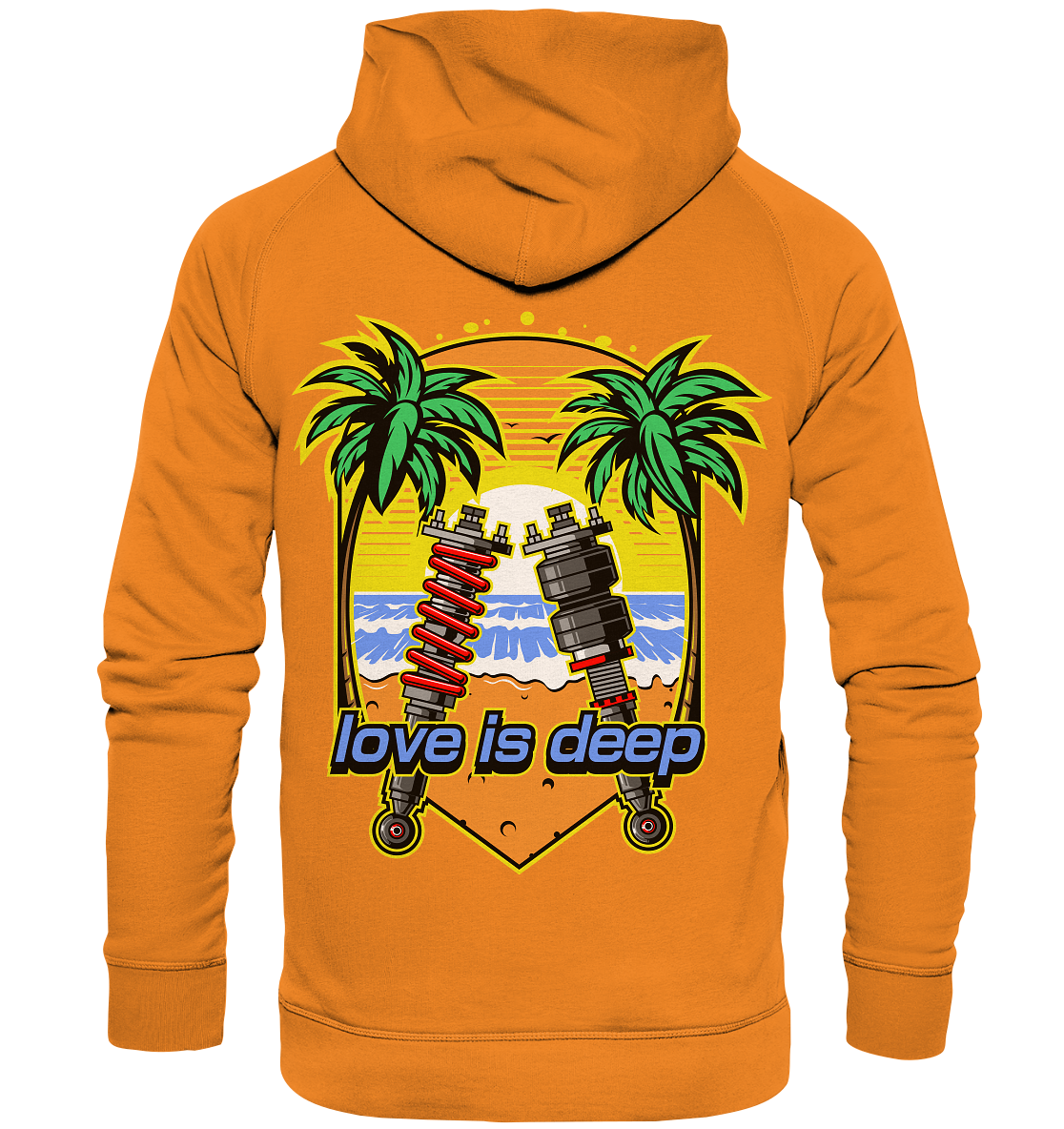 Love is Deep - Basic Unisex Hoodie