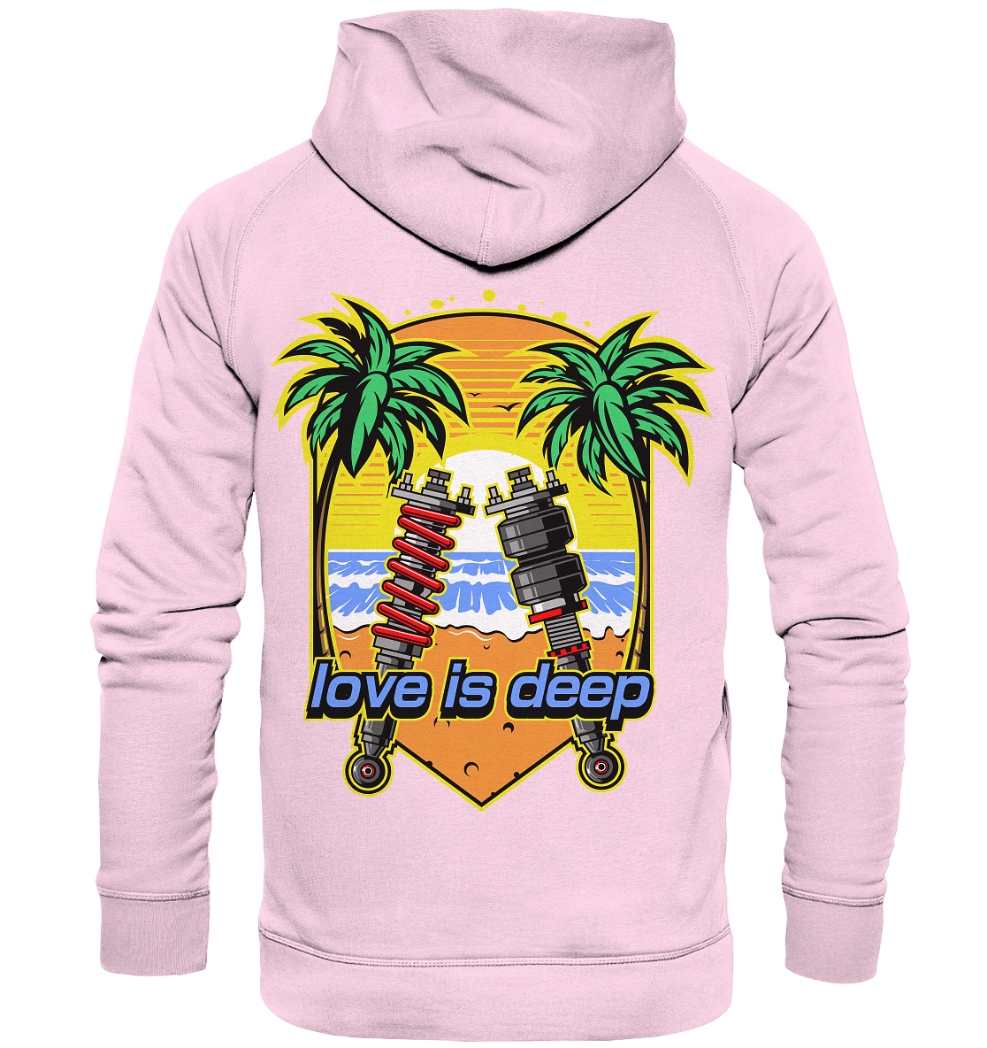 Love is Deep - Basic Unisex Hoodie