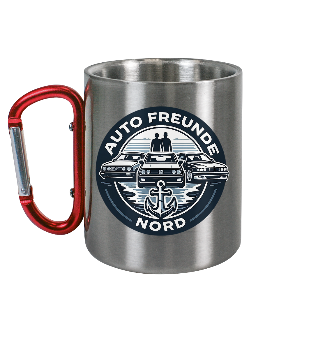 Autofreunde Nord - Edelstahl Tasse