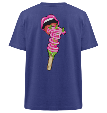 Ice Cream Static - Heavy Oversized Organic Shirt