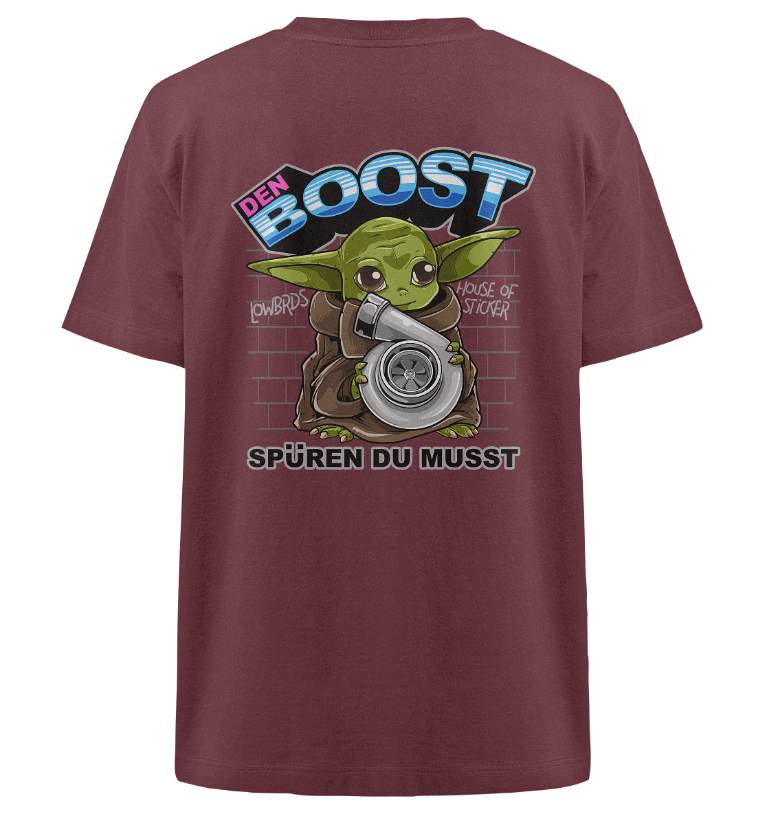 Baby Boost World  - Heavy Oversized Organic Shirt