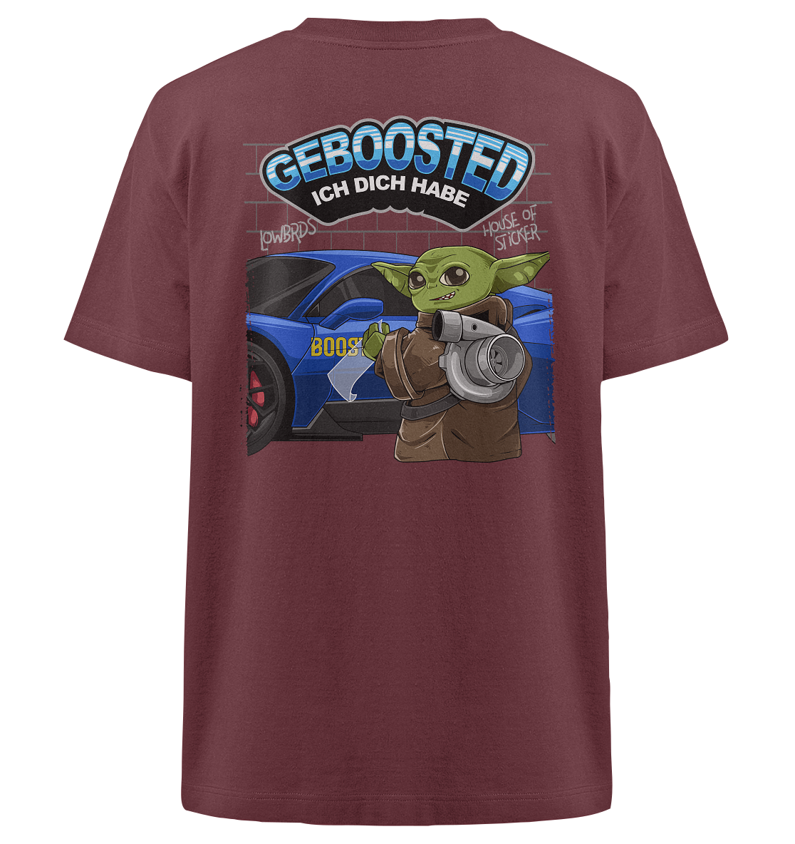 Boost Area - Heavy Oversized Organic Shirt