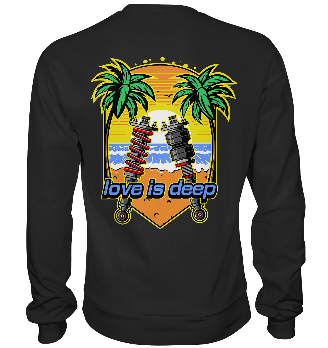 Love is Deep - Premium Sweatshirt