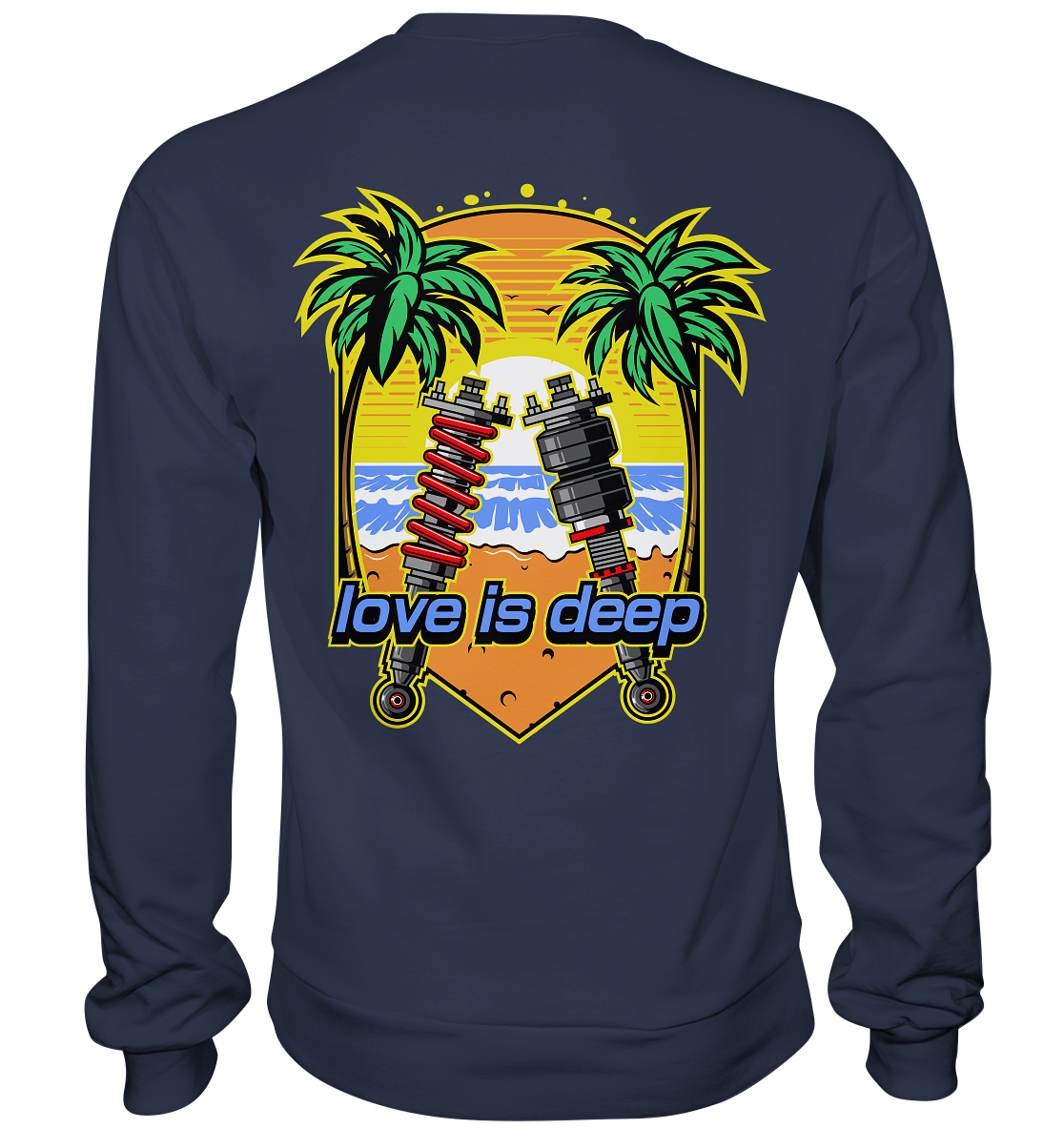 Love is Deep - Premium Sweatshirt