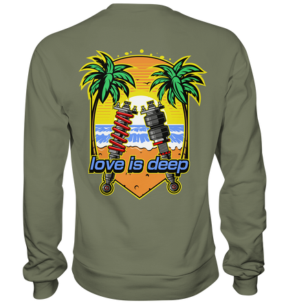 Love is Deep - Premium Sweatshirt