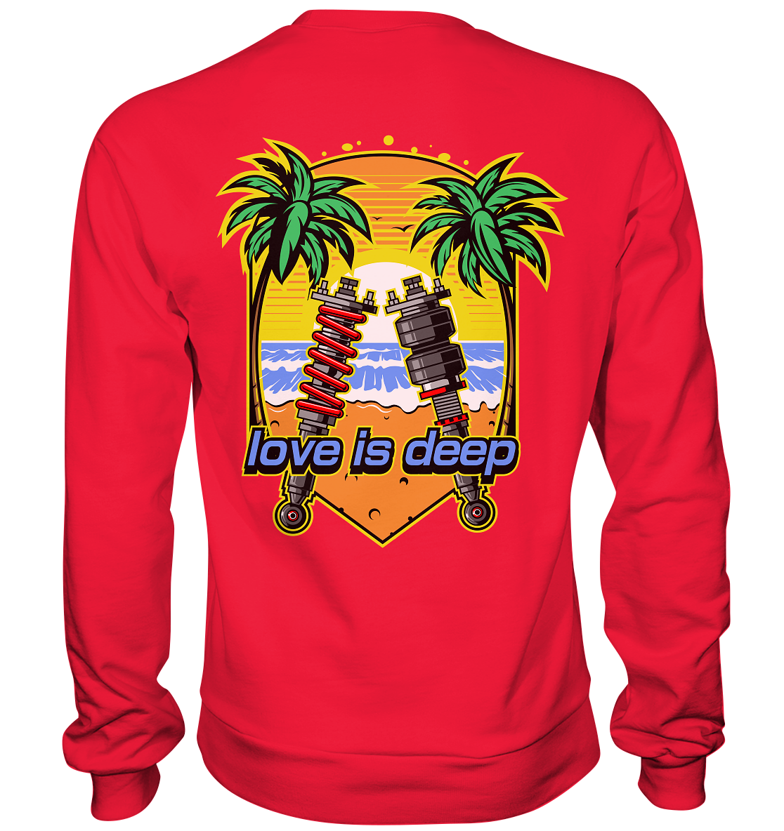 Love is Deep - Premium Sweatshirt