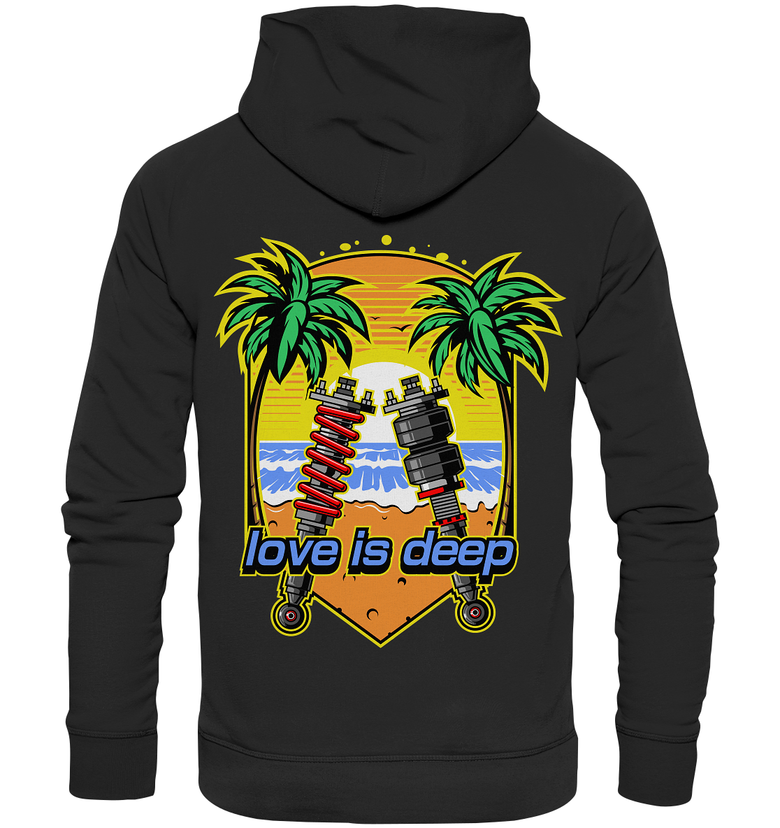 Love is Deep - Premium Unisex Hoodie