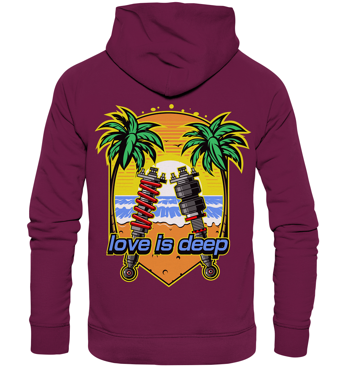 Love is Deep - Premium Unisex Hoodie
