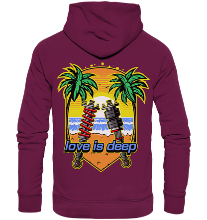 Love is Deep - Premium Unisex Hoodie