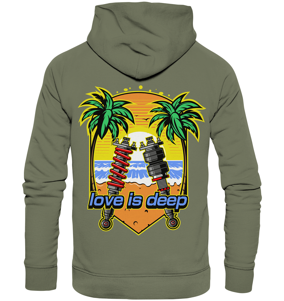 Love is Deep - Premium Unisex Hoodie