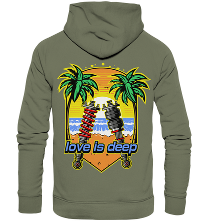Love is Deep - Premium Unisex Hoodie