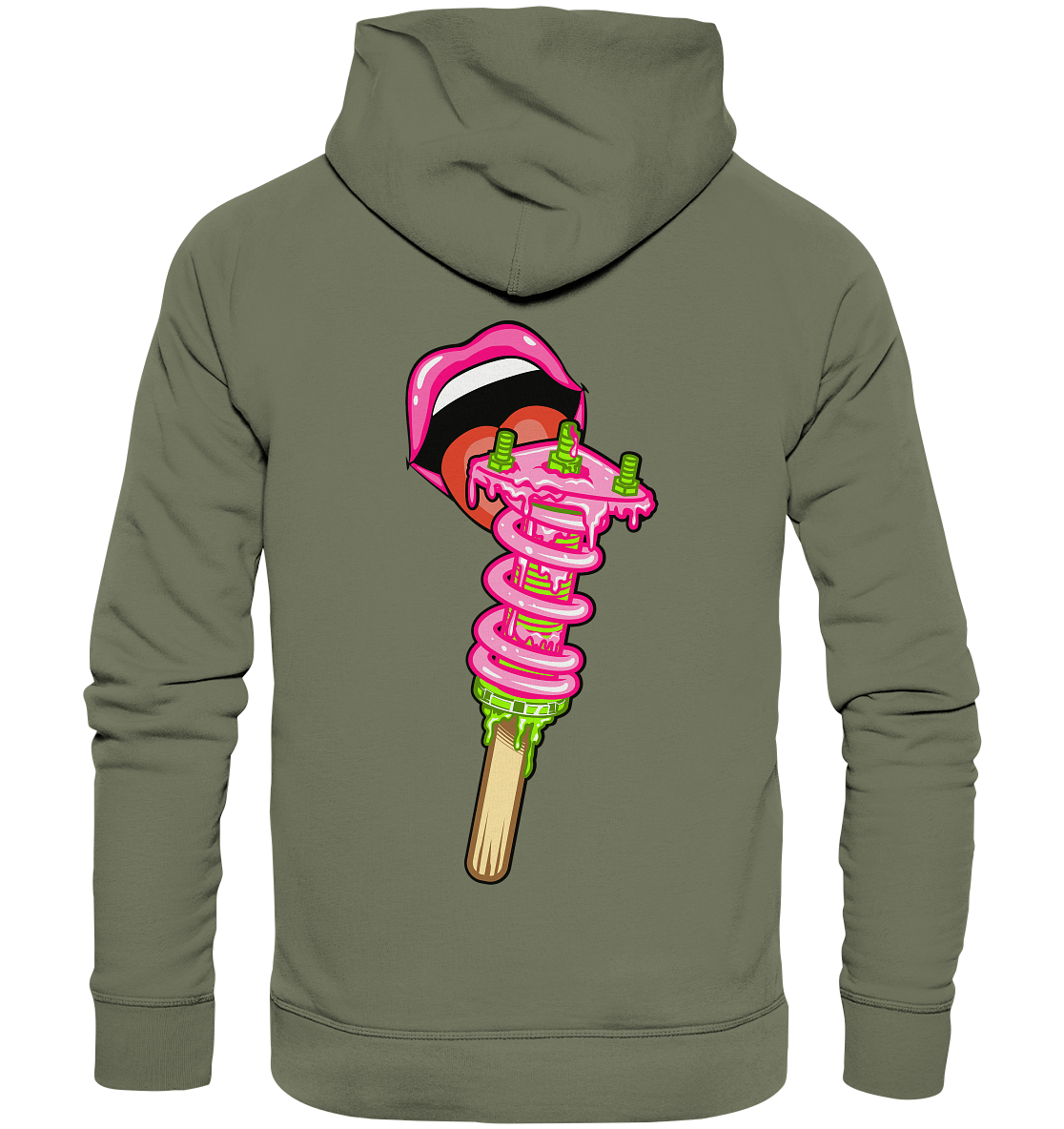 Ice Cream Static - Premium Unisex Hoodie