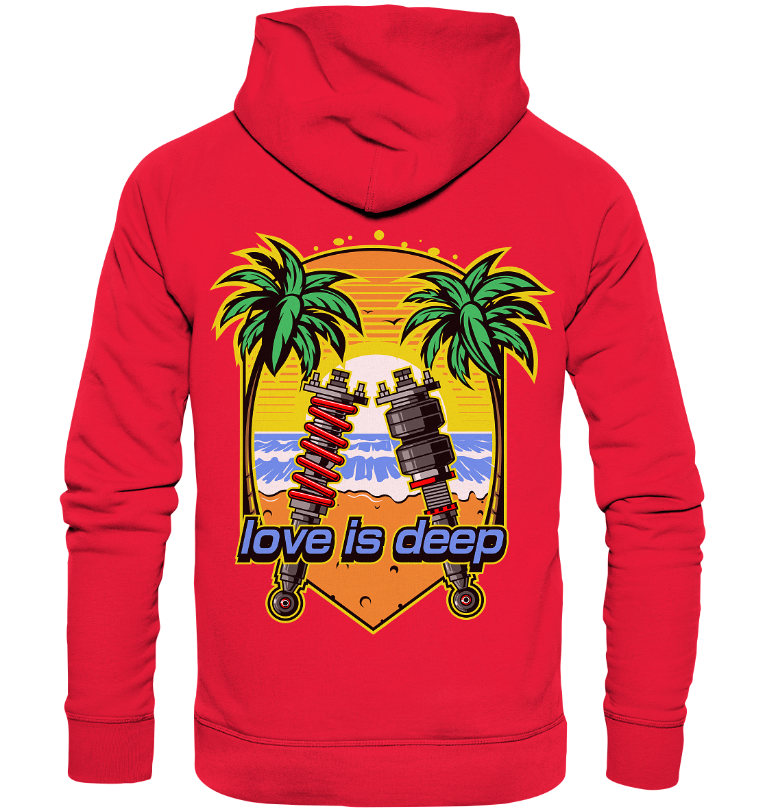 Love is Deep - Premium Unisex Hoodie