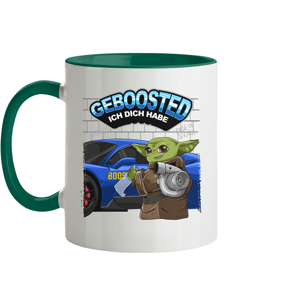Boost Area - Tasse zweifarbig