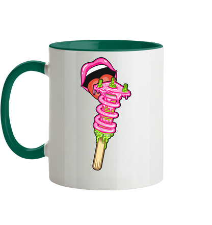 Ice Cream Static - Tasse zweifarbig
