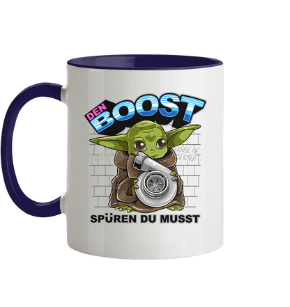 Baby Boost World  - Tasse zweifarbig
