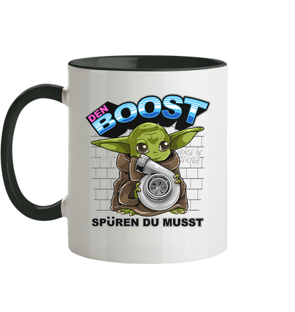 Baby Boost World  - Tasse zweifarbig