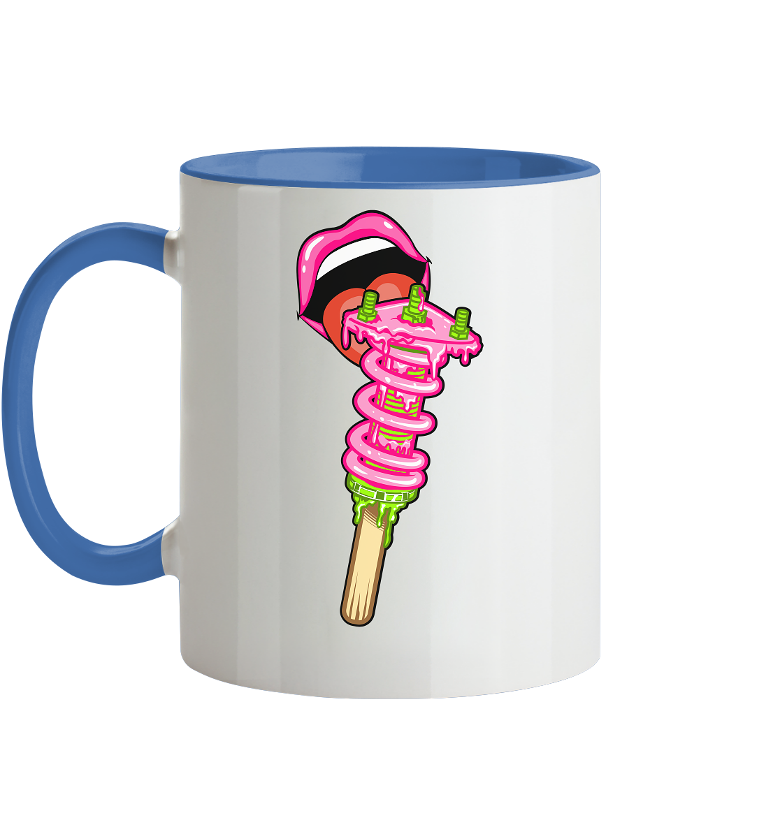 Ice Cream Static - Tasse zweifarbig