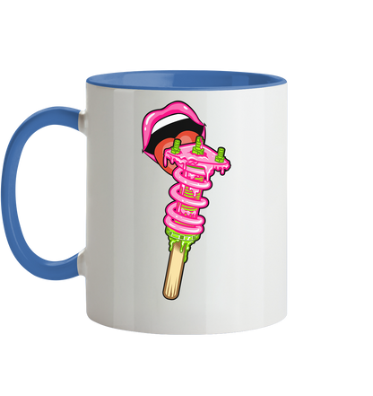Ice Cream Static - Tasse zweifarbig