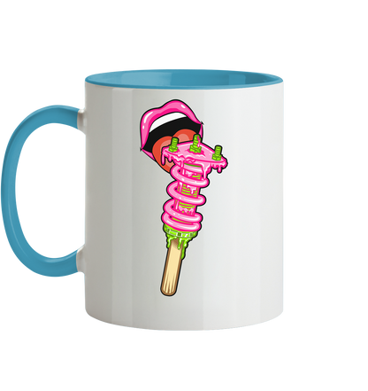 Ice Cream Static - Tasse zweifarbig