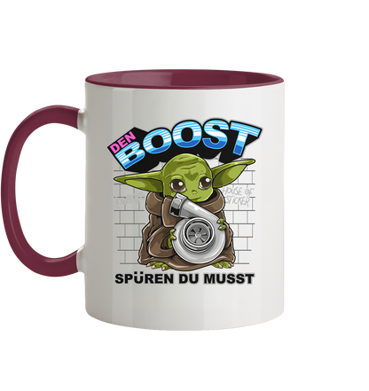 Baby Boost World  - Tasse zweifarbig