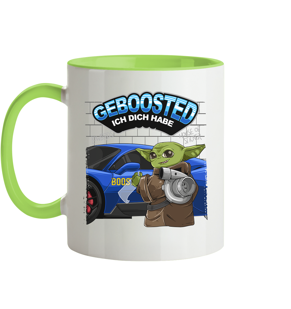Boost Area - Tasse zweifarbig