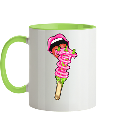Ice Cream Static - Tasse zweifarbig