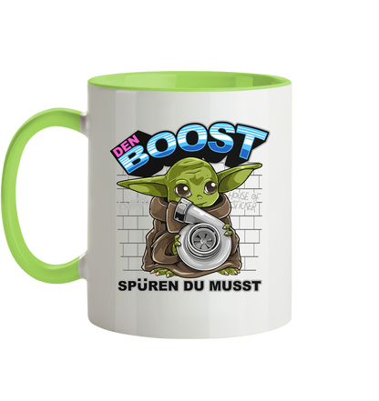 Baby Boost World  - Tasse zweifarbig