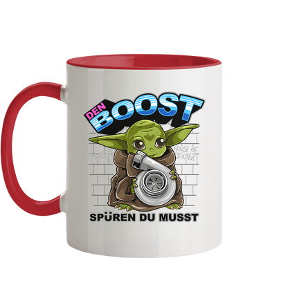 Baby Boost World  - Tasse zweifarbig