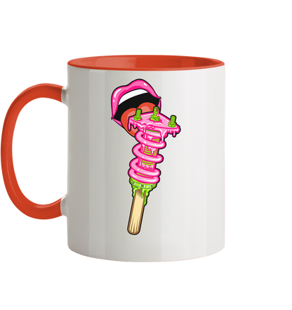 Ice Cream Static - Tasse zweifarbig