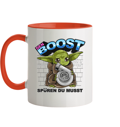 Baby Boost World  - Tasse zweifarbig