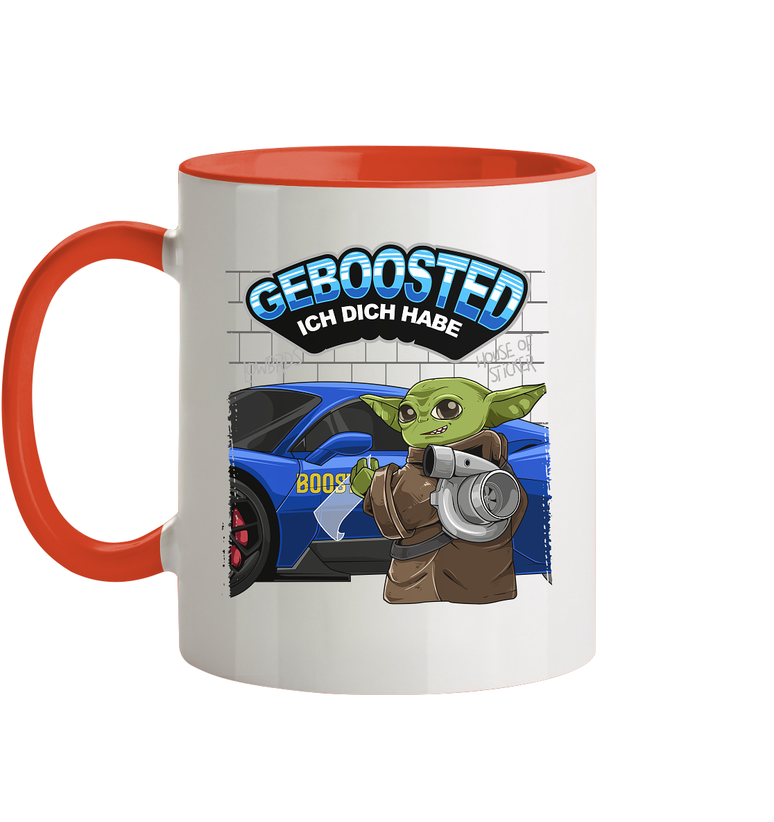 Boost Area - Tasse zweifarbig