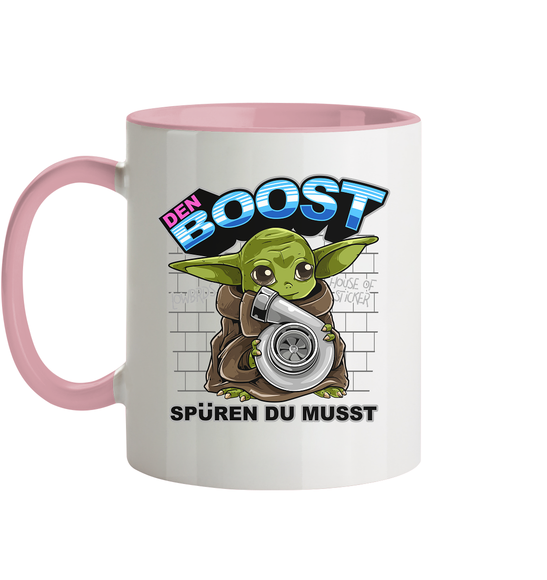 Baby Boost World  - Tasse zweifarbig