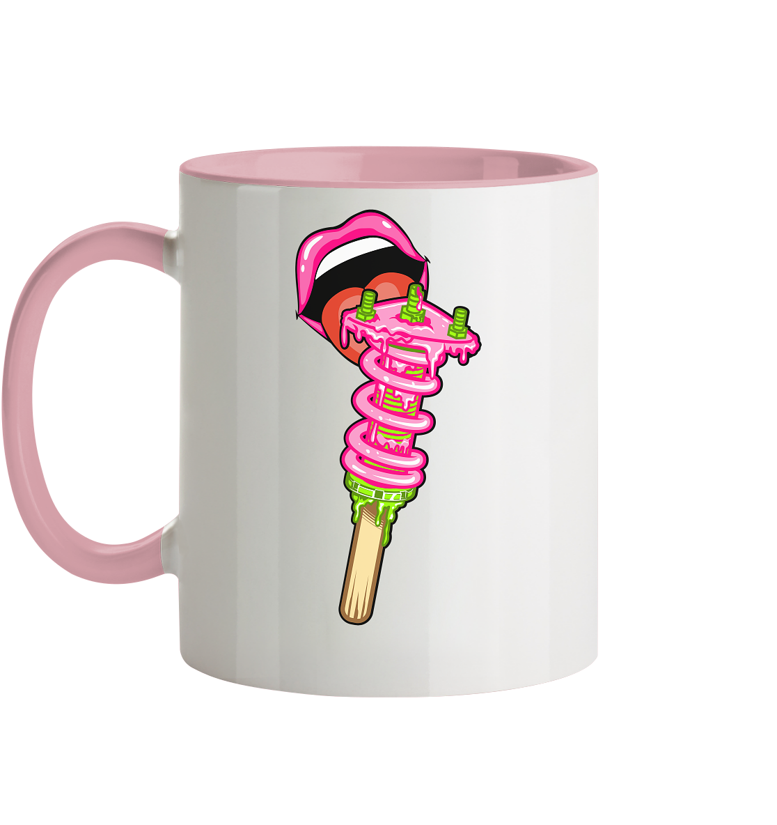 Ice Cream Static - Tasse zweifarbig