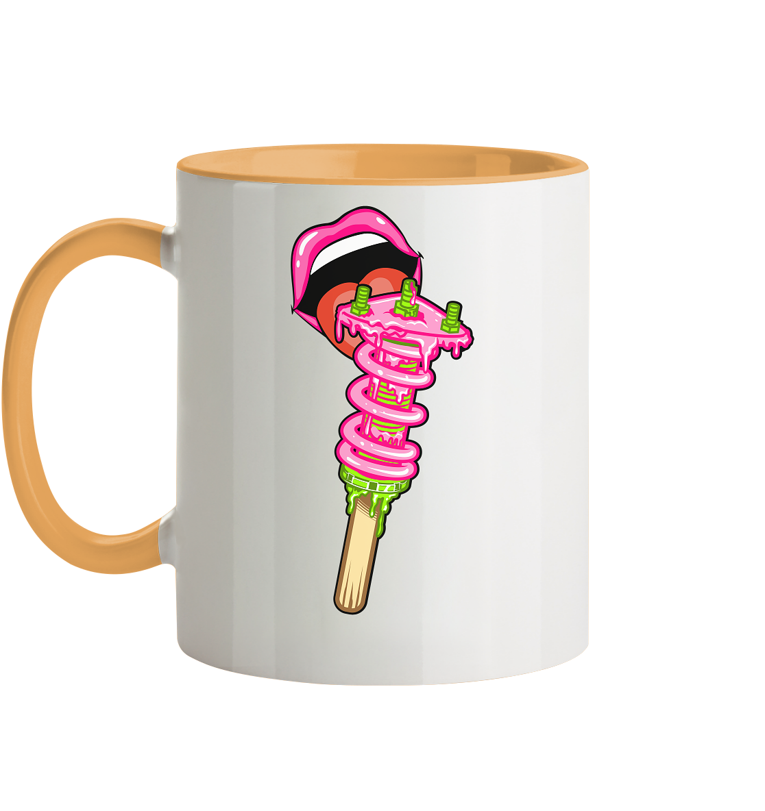 Ice Cream Static - Tasse zweifarbig