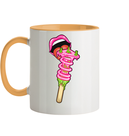 Ice Cream Static - Tasse zweifarbig
