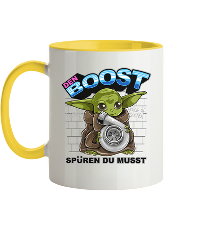 Baby Boost World  - Tasse zweifarbig