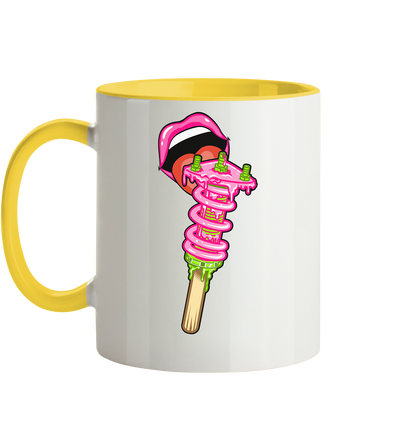 Ice Cream Static - Tasse zweifarbig