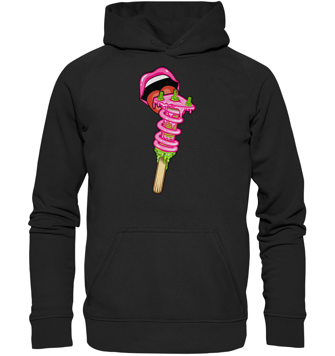Ice Cream Static - Basic Unisex Hoodie